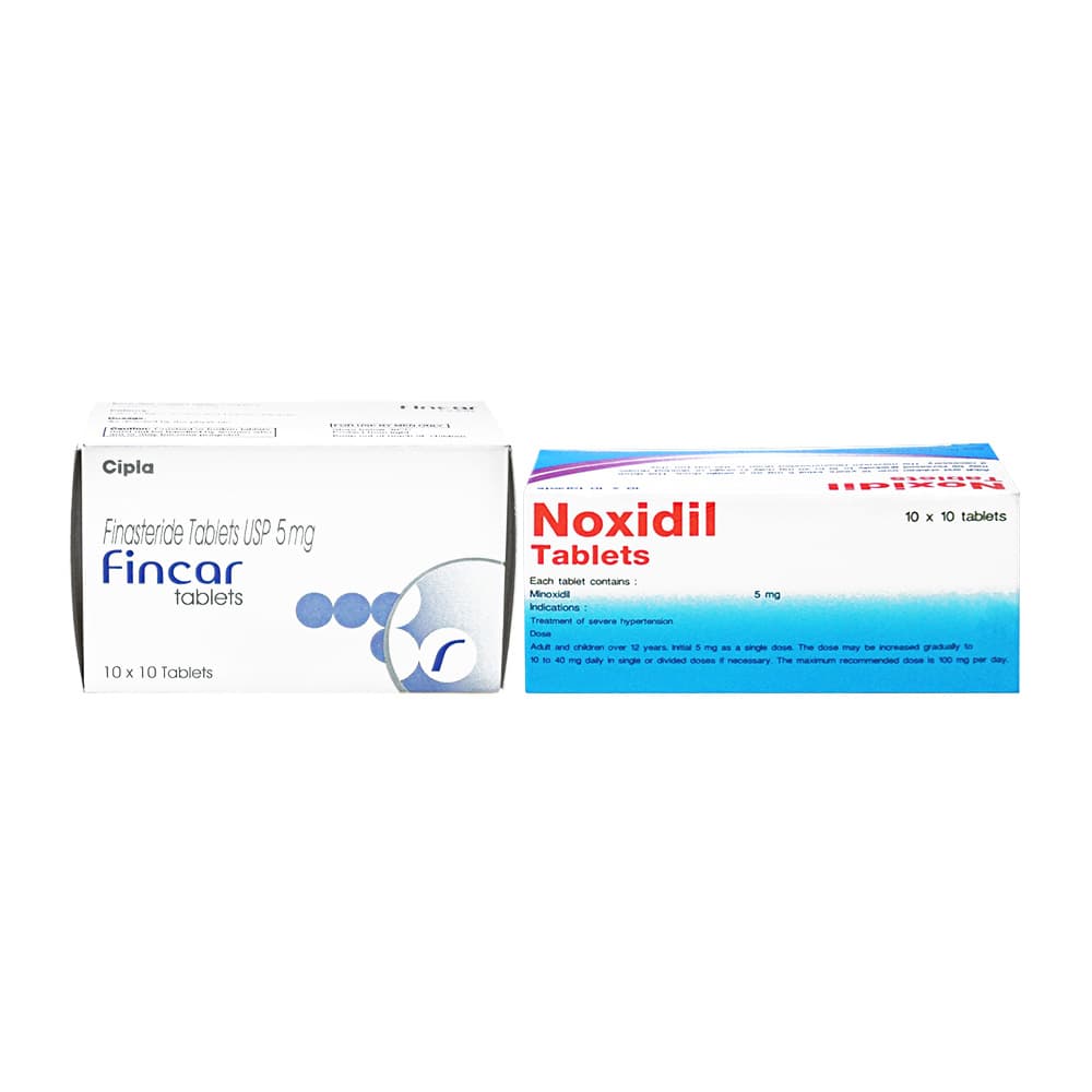 フィンカー5mg100錠＋ノキシジル5mg100錠