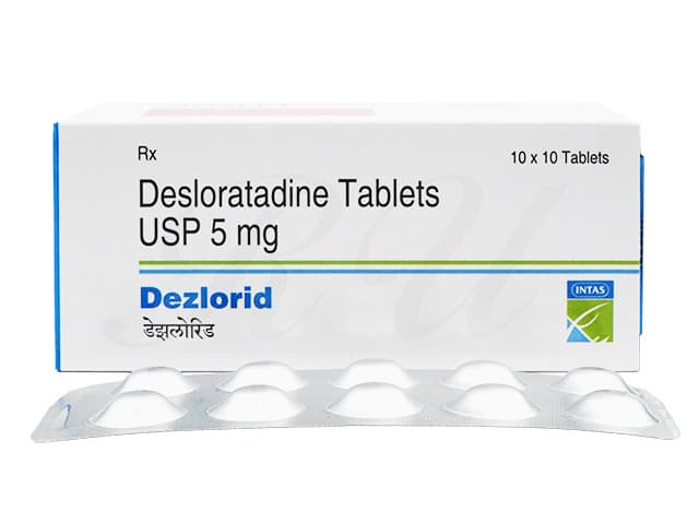 [デザレックスジェネリック]デズゾライド5mg 【1箱100錠】