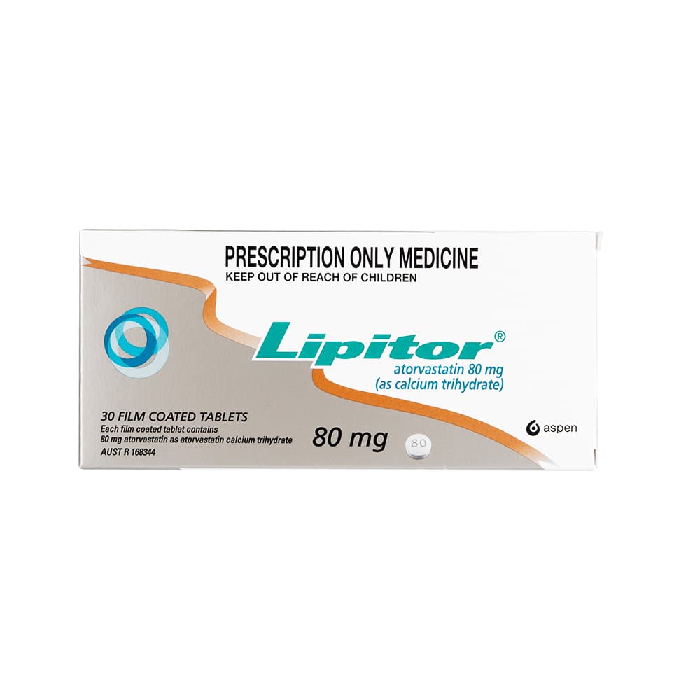 リピトール80mg 【1箱30錠】