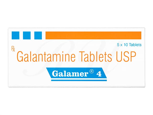 ジェネリックレミニール（Galamer）4mg 【1箱50錠】