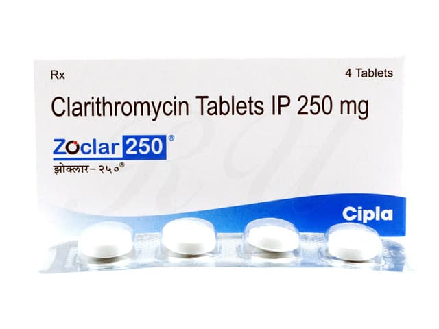 [クラリスジェネリック]ゾクラー250mg 【1箱4錠】