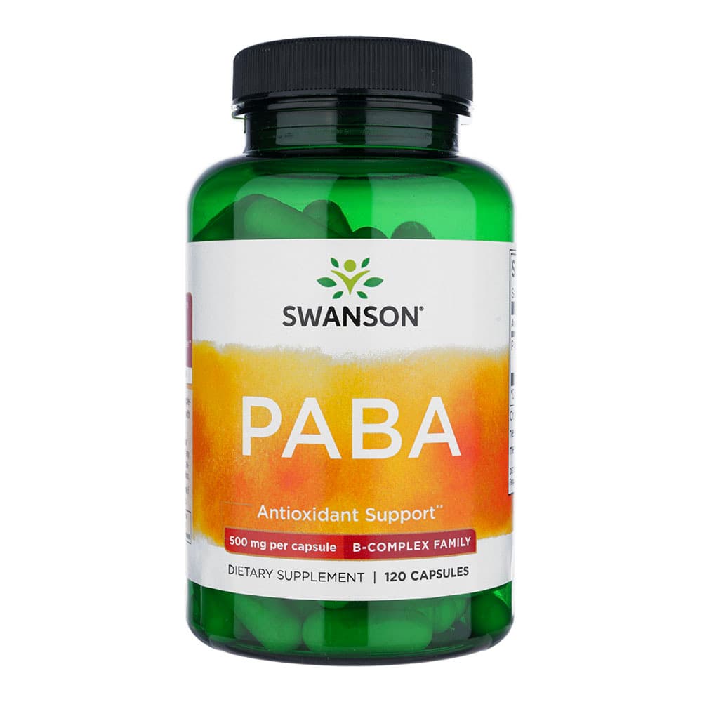 [SWANSON]PABA500mg 【1本120カプセル】