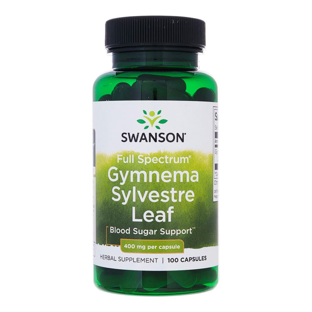 [Swanson]フルスペクトラムギムネマシルベスタリーフ400mg 【1本100カプセル】