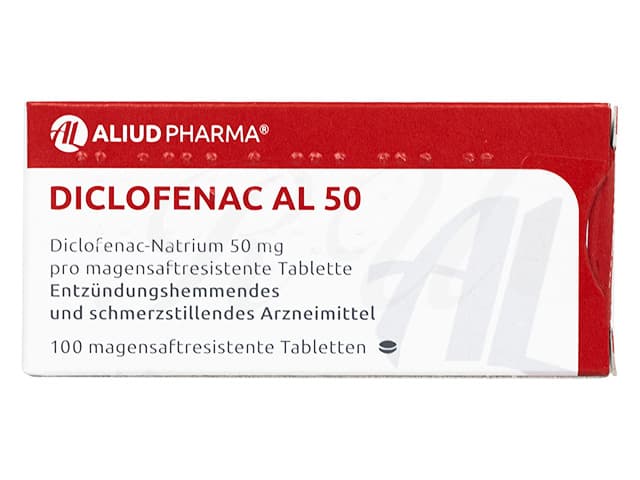 [ボルタレンジェネリック]ジクロフェナクAL50mg 【1箱100錠】
