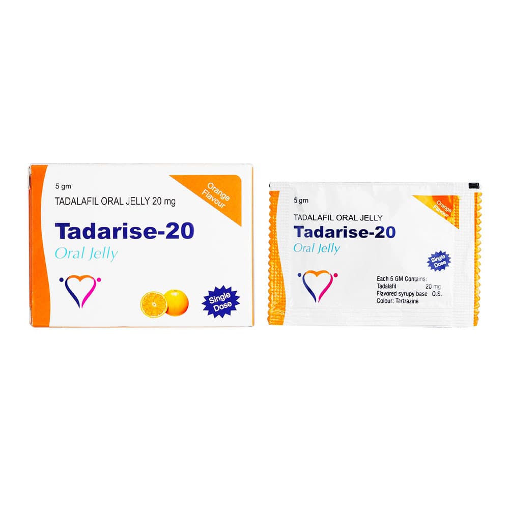[シアリスジェネリック]タダライズオーラルゼリー20mg 【1箱10袋】