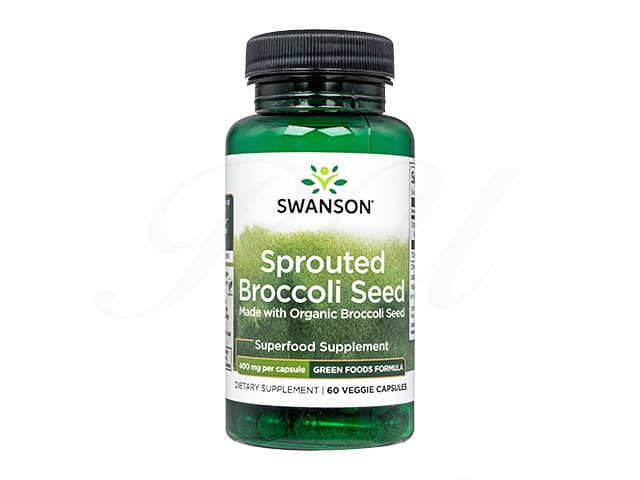 [SWANSON]スプラウトブロッコリーシード400mg 【1本60ベジカプセル】