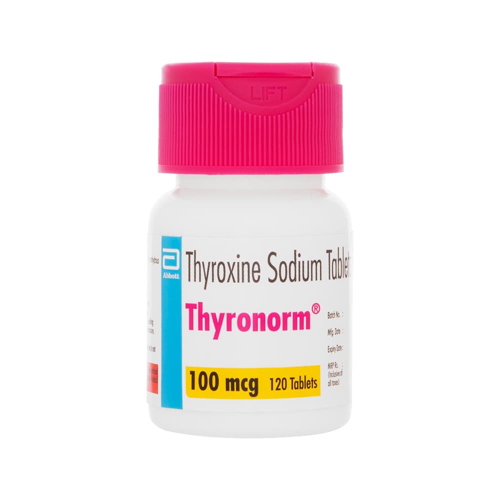 チロノーム100mcg 【1本120錠】