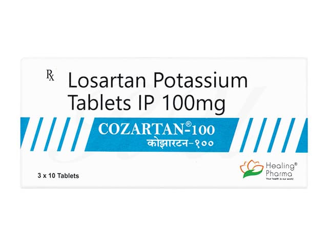 [ニューロタンジェネリック]コザルタン100mg 【1箱30錠】