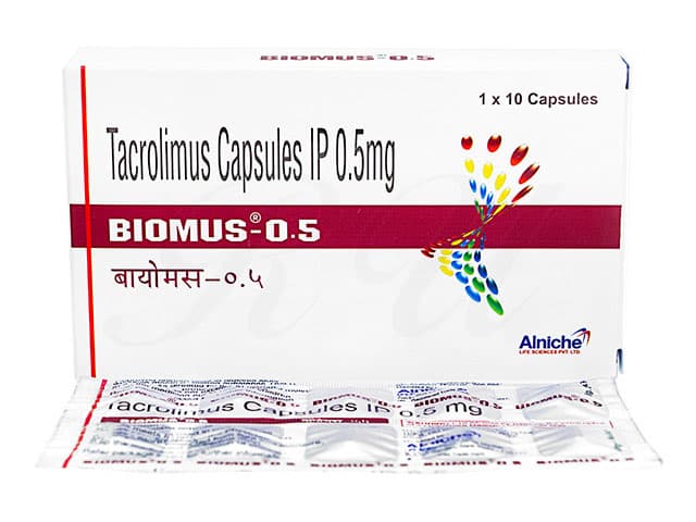 [プログラフジェネリック]バイオムス0.5mg 【1箱10錠】