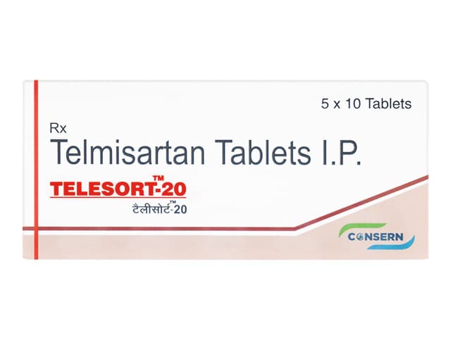 [ミカルディスジェネリック]テレソート20mg 【1箱50錠】