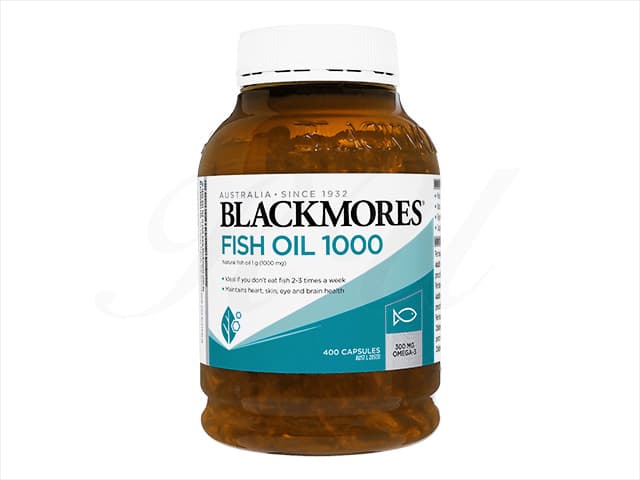 [Blackmores]フィッシュオイル1000mg 【1本400カプセル】