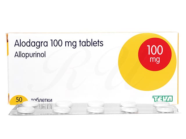 [ザイロリックジェネリック]アロダグラ100mg 【1箱50錠】