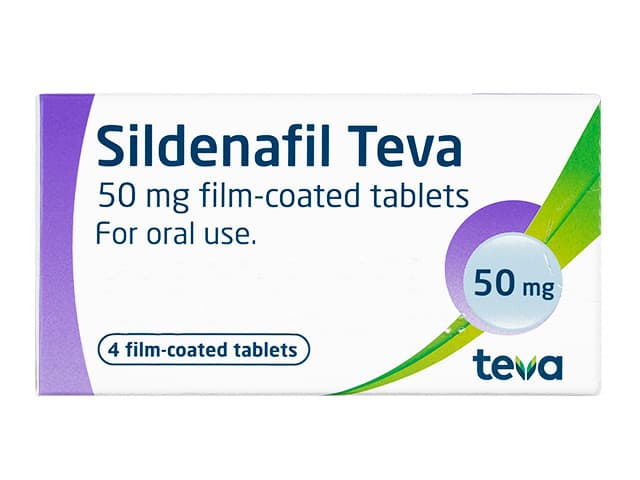 [バイアグラジェネリック]シルデナフィル50mg 【1箱4錠】