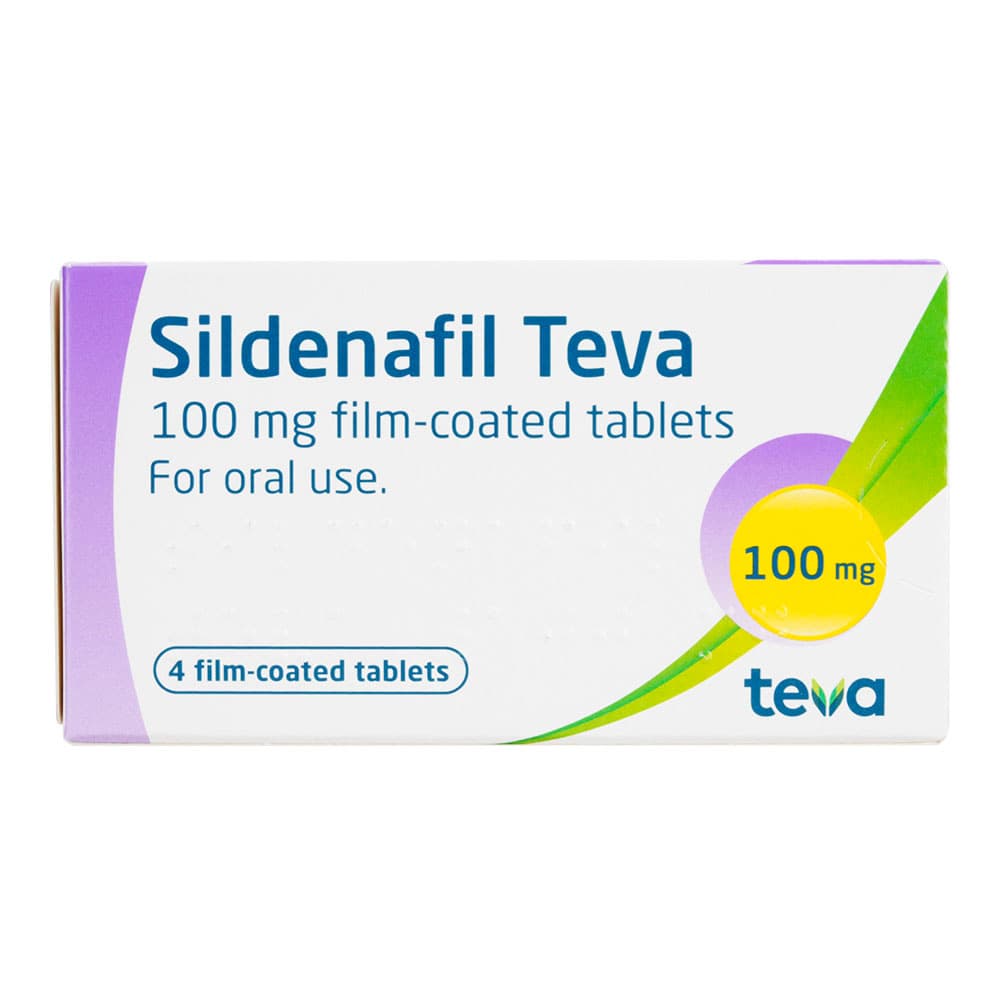 [バイアグラジェネリック]シルデナフィル100mg 【1箱4錠】
