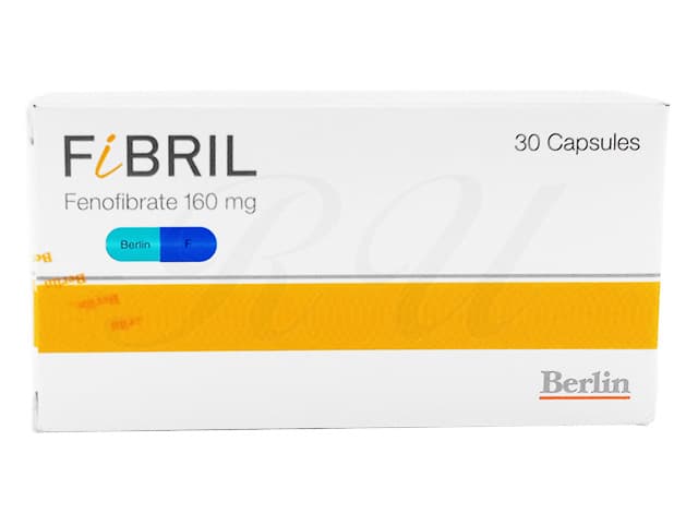 [リピディルジェネリック]フィブリル160mg 【1箱30カプセル】