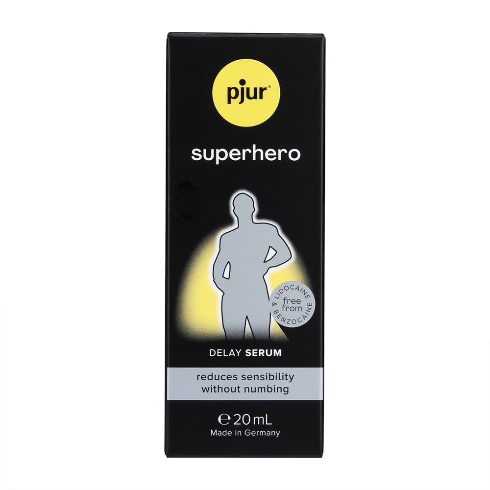 [pjur]スーパーヒーローディレイセラム 【1箱20ml】