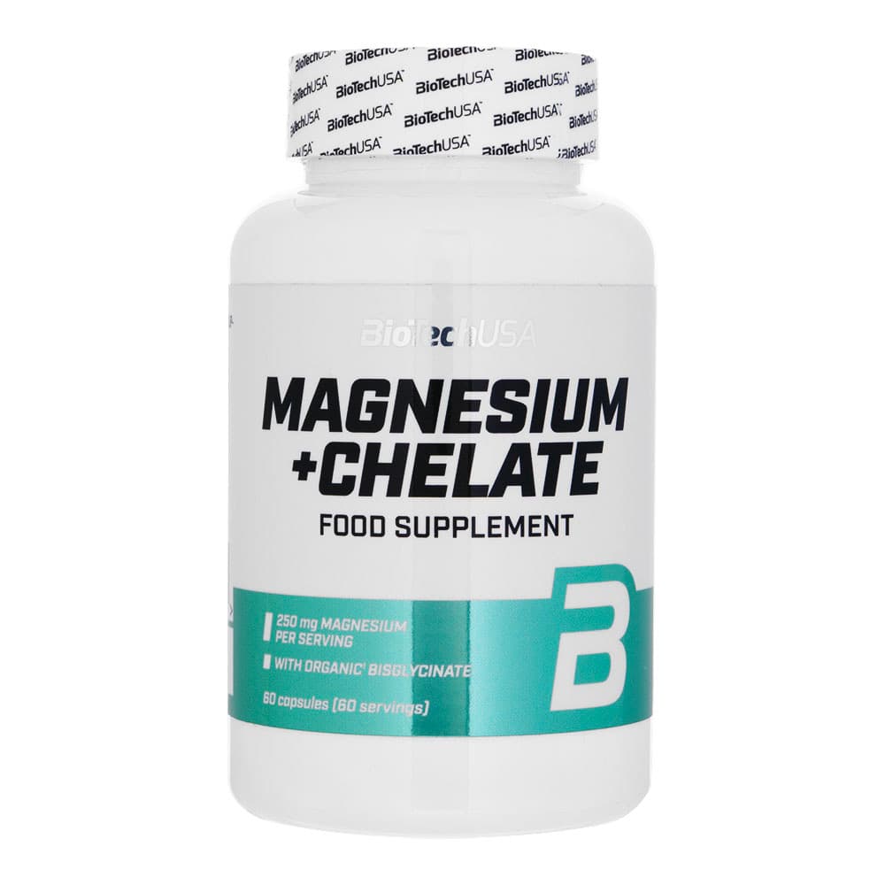 [BioTechUSA]マグネシウム＋キレート250mg 【1本60カプセル】