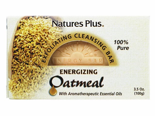 [NaturesPlus]エナジャイジングオートミールクレンジングバー 【1個100g】