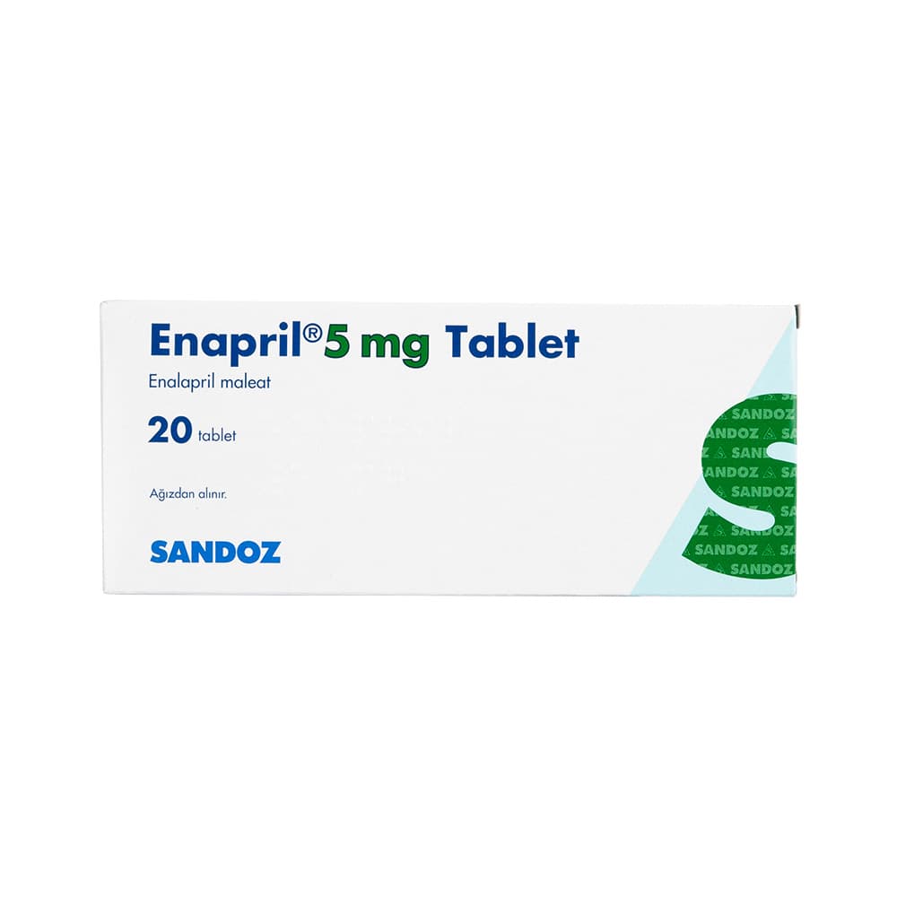 [レニベースジェネリック]エナプリル5mg 【1箱20錠】