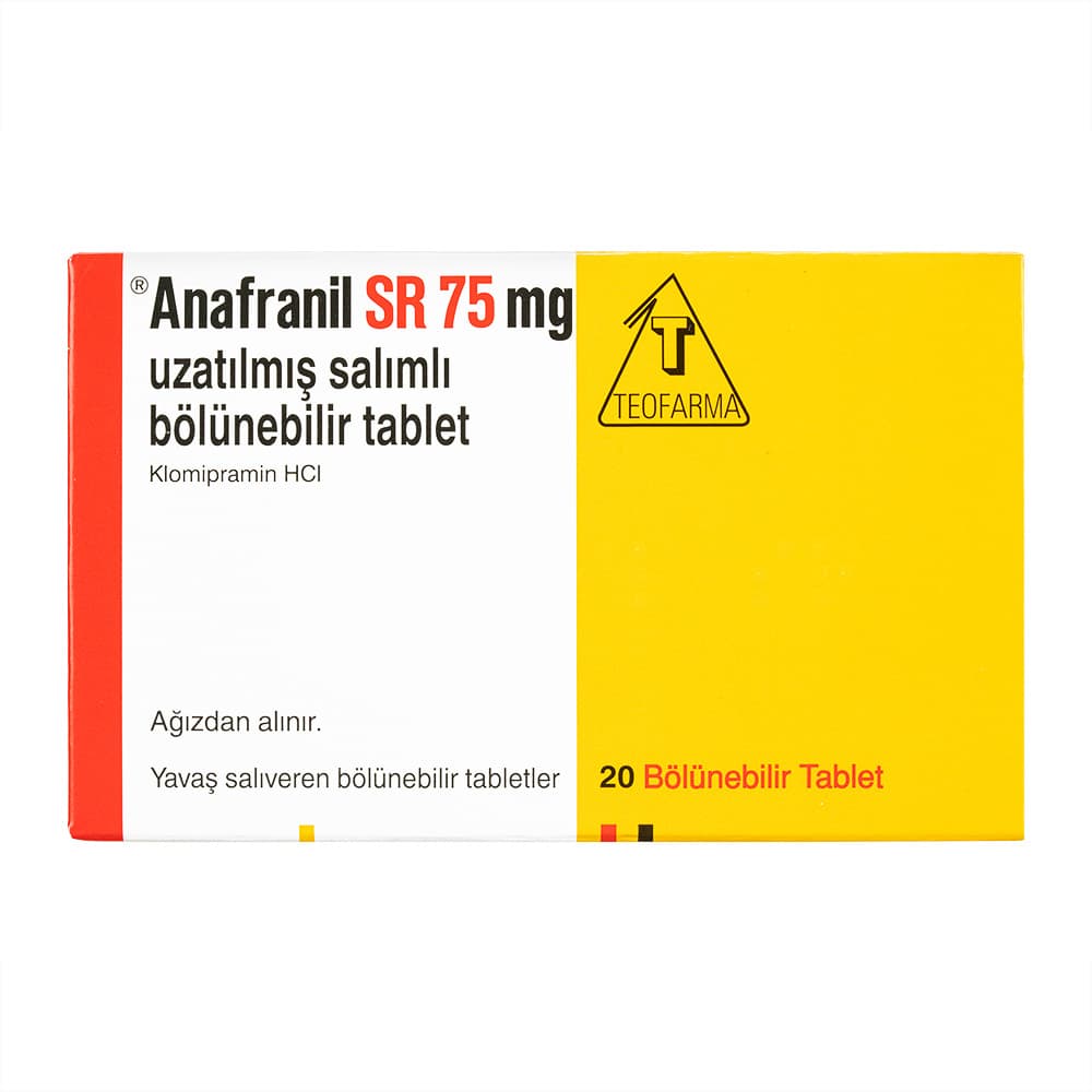 アナフラニールSR75mg 【1箱20錠】