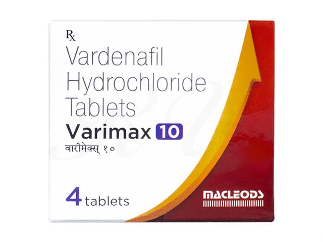 [レビトラジェネリック]バリマックス10mg 【1箱4錠】