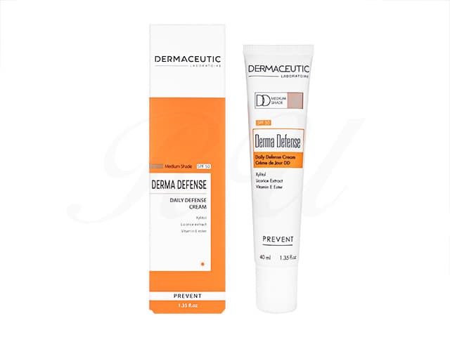 [DERMACEUTIC]ダーマディフェンス デイリーディフェンスクリーム ミディアムシェイド 【1本40ml】