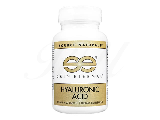 [SOURCE NATURALS]スキンエターナルヒアルロン酸50mg 【1本60錠】
