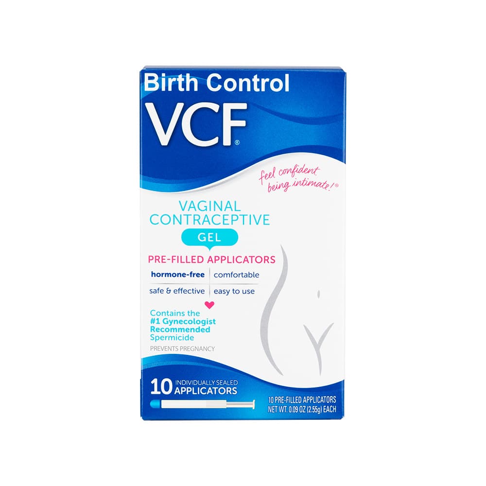 VCF腟用避妊ジェルプレフィルドアプリケーター 【1箱10本】
