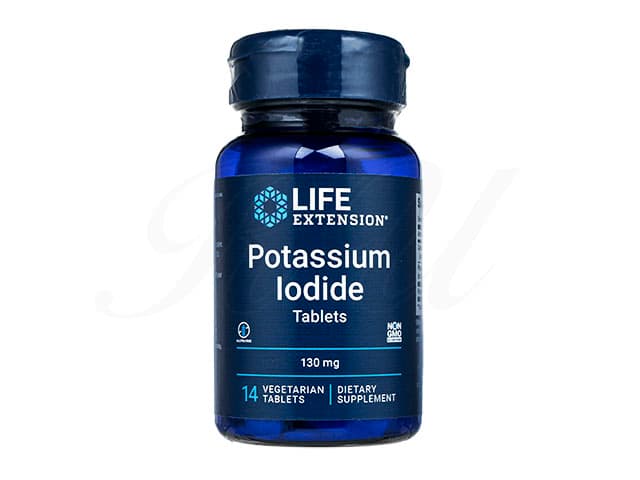 [LIFE EXTENSION]ポタシウムアイオダイド130mg 【1本14ベジタブレット】