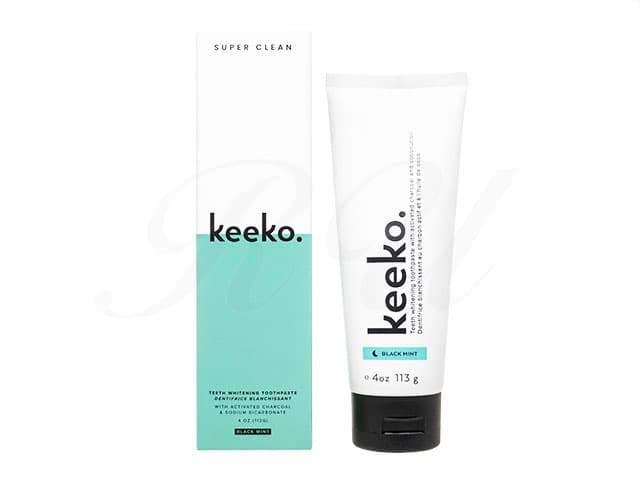 [keeko.]スーパークリーン ティースホワイトニング トゥースペースト 【1本113g】