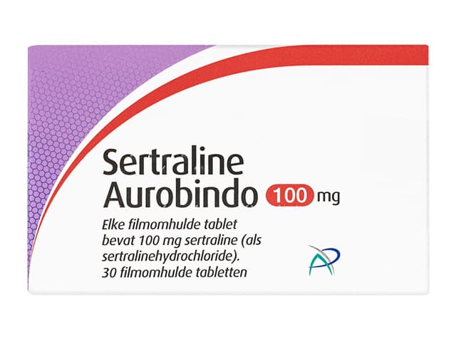 セルトラリン(Sertraline)100mg[Aurobindo社製] 【1箱30錠】