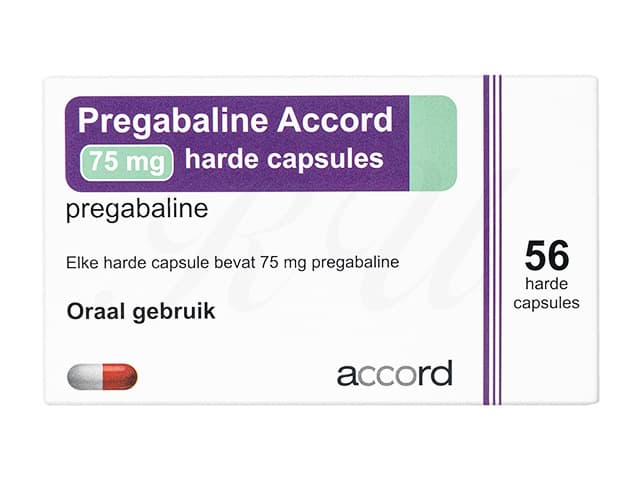 [リリカジェネリック]プレガバリン75mg 【1箱56カプセル】