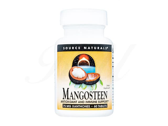 マンゴスチン75mg[SOURCE NATURALS] 【1本60錠】