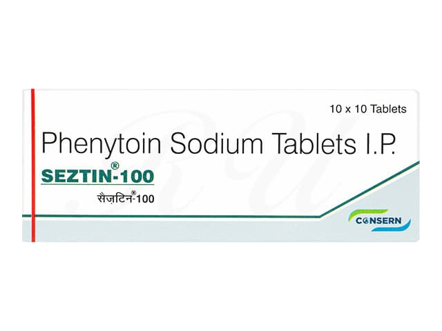 [アレビアチン・ヒダントール同成分]セズティン100mg 【1箱100錠】