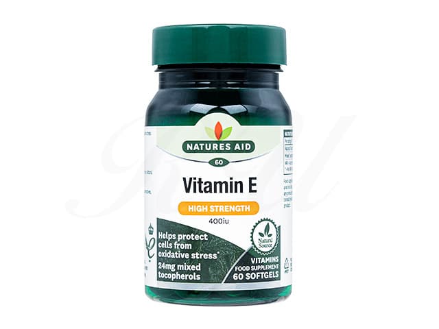 [NATURES AID]ビタミンE400iu 【1本60ソフトジェル】