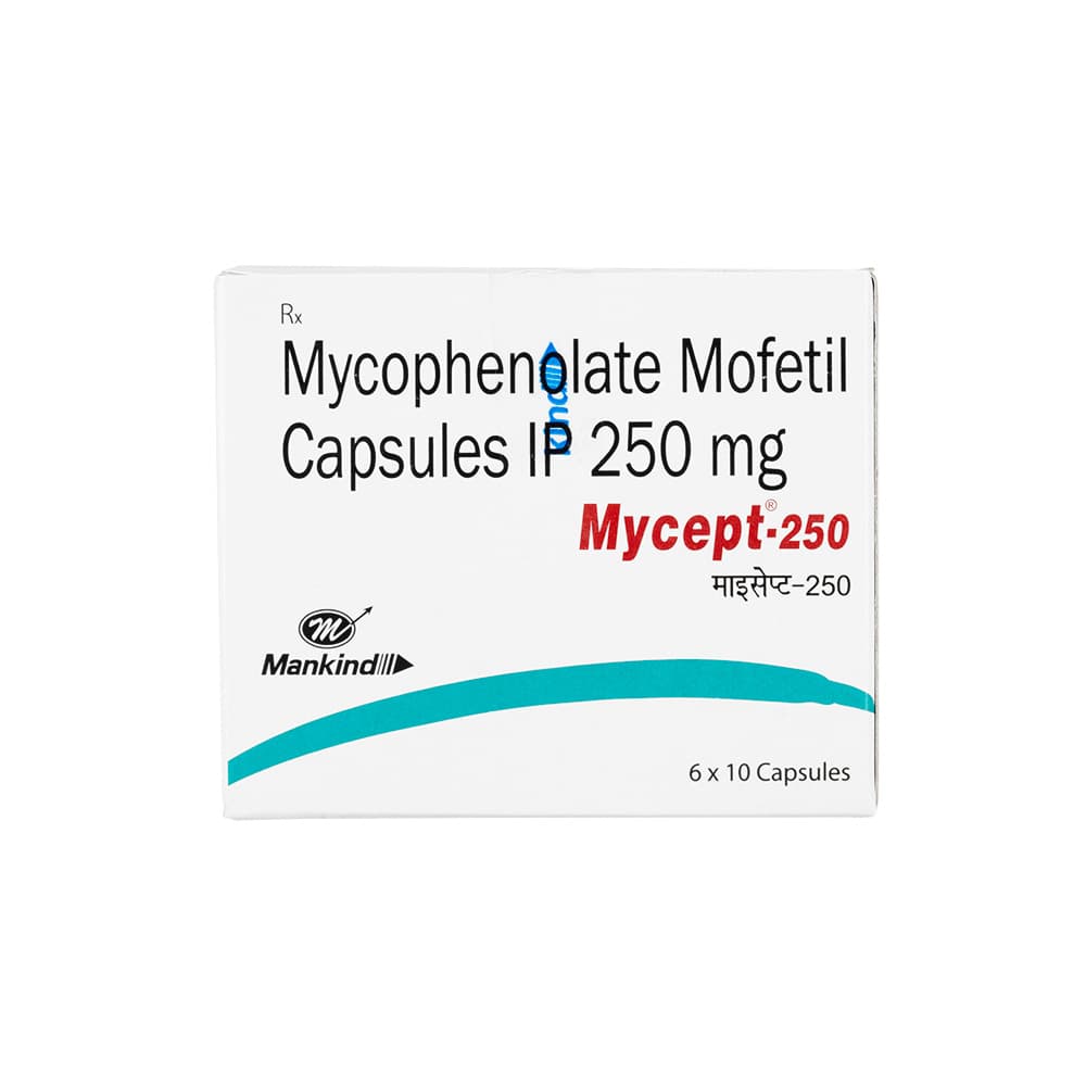 [セルセプトジェネリック]マイセプト250mg 【1箱60カプセル】