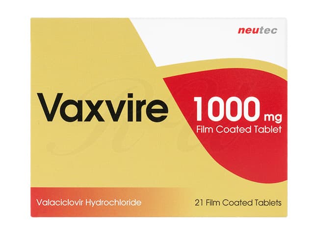 [バルトレックスジェネリック]バクスバイア1000mg 【1箱21錠】
