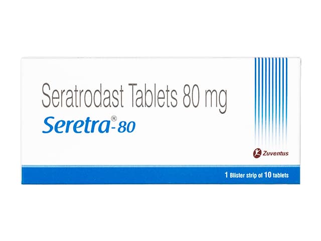 [ブロニカジェネリック]セレトラ80mg 【1箱10錠】