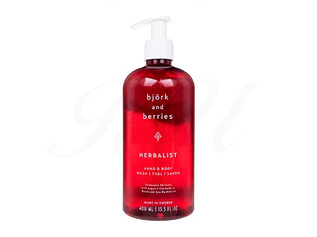 [bjork and berries]ハーバリストハンド＆ボディウォッシュ 【1本400ml】