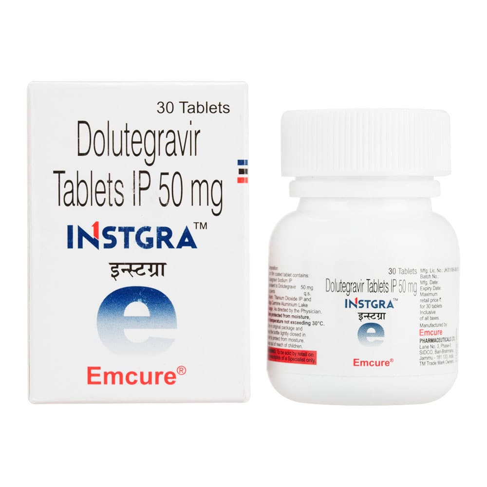 [テビケイジェネリック]インストグラ50mg 【1本30錠】
