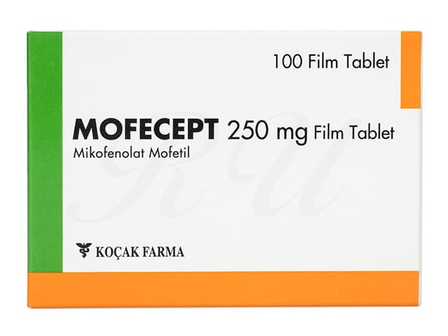 [セルセプトジェネリック]モフェセプト250mg 【1箱100錠】