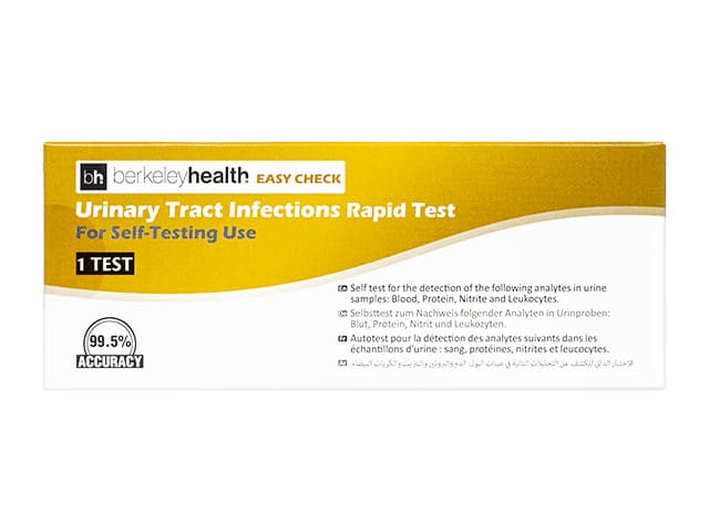 [BerkeleyHealth]イージーチェック尿路感染症迅速検査キット 【1箱1回分】