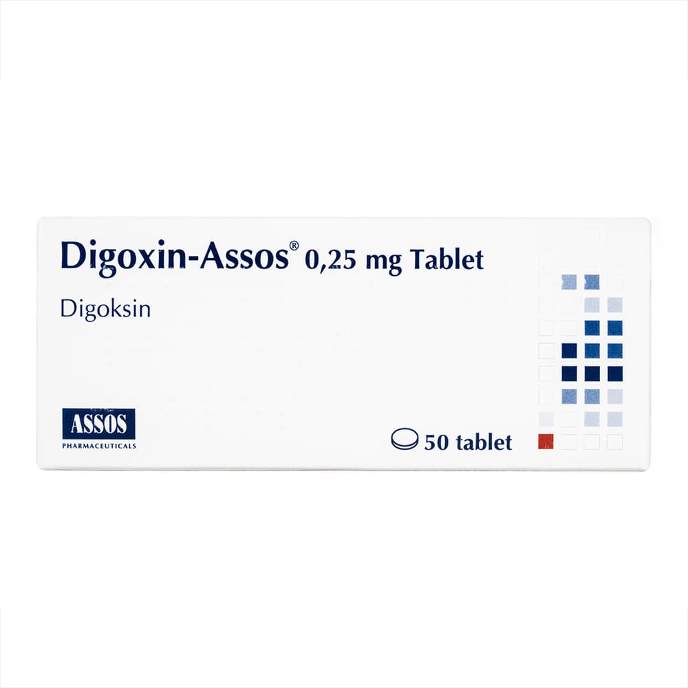 ジゴキシンアソス0.25mg 【1箱50錠】