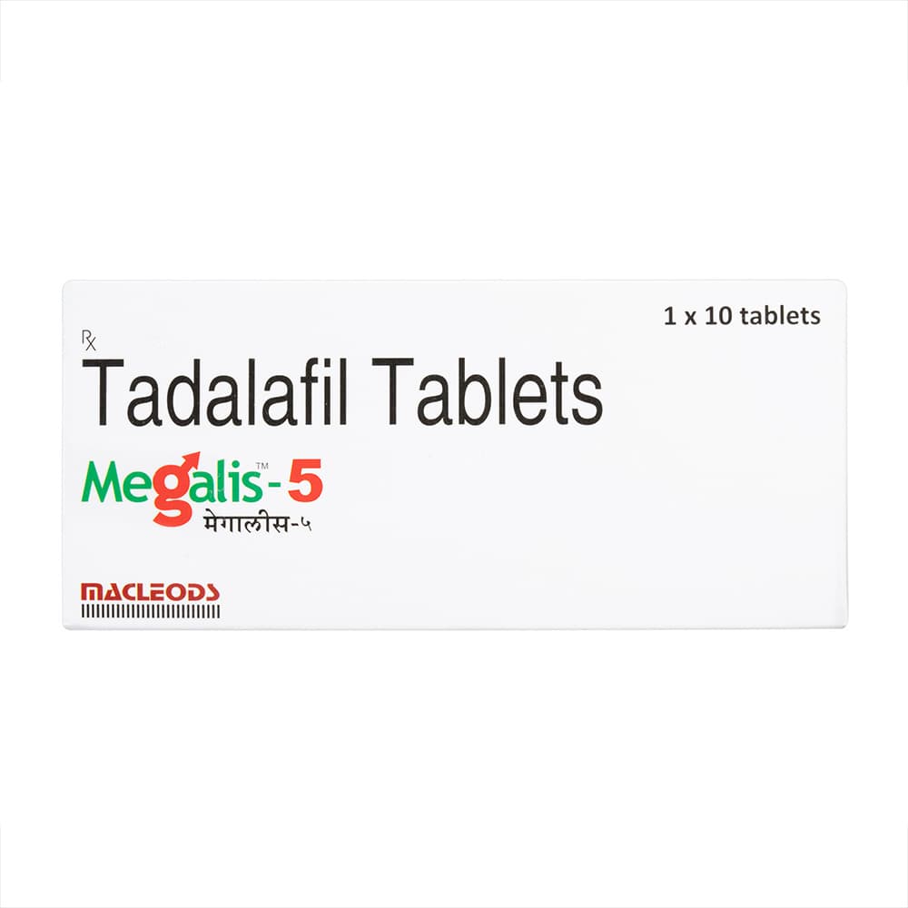 [シアリスジェネリック]メガリス5mg 【1箱10錠】