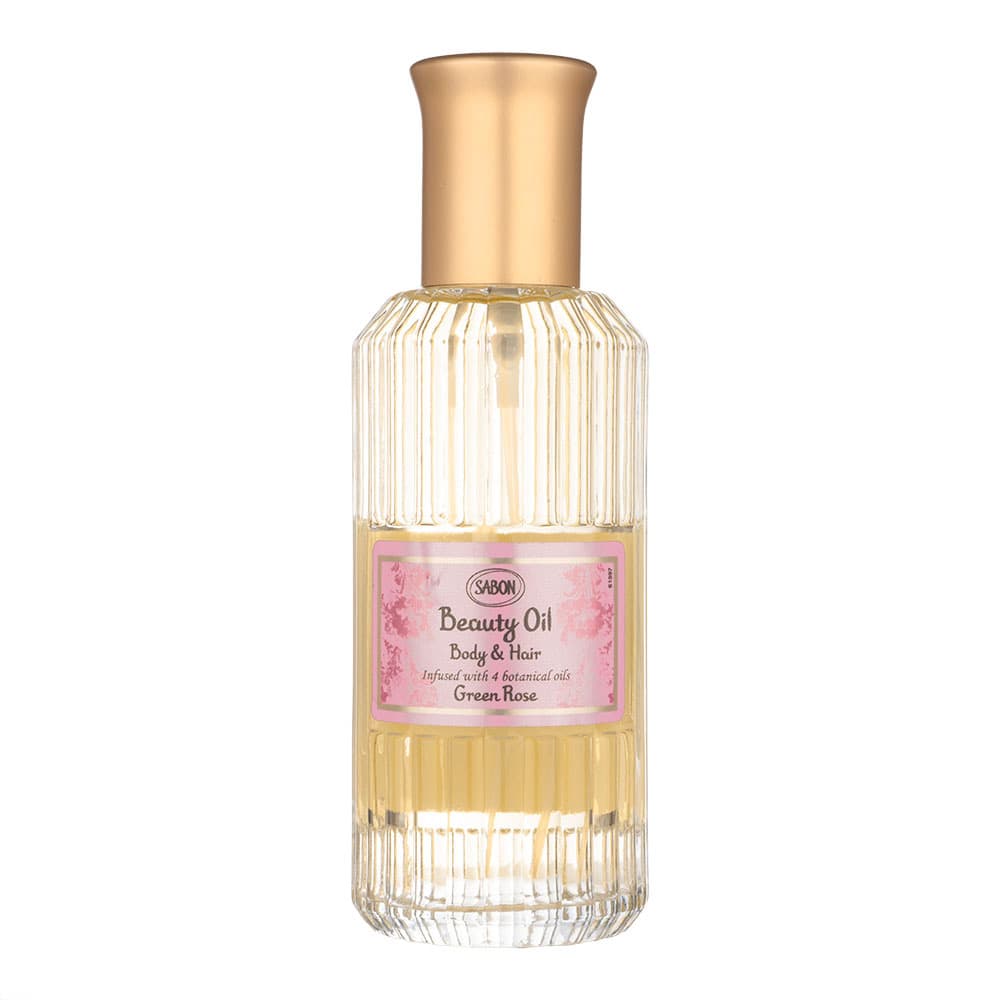 [SABON]ビューティーオイル(グリーンローズ) 【1本100ml】