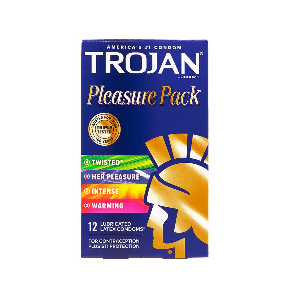 [TROJAN]プレジャーパック コンドーム 【1箱12個】