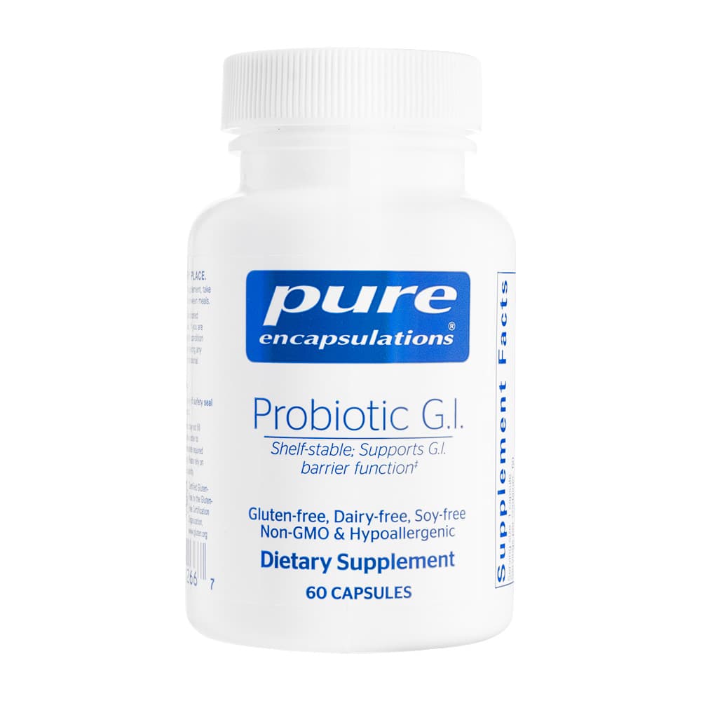 [pure encapsulations]プロバイオティックG.I. 【1本60錠】