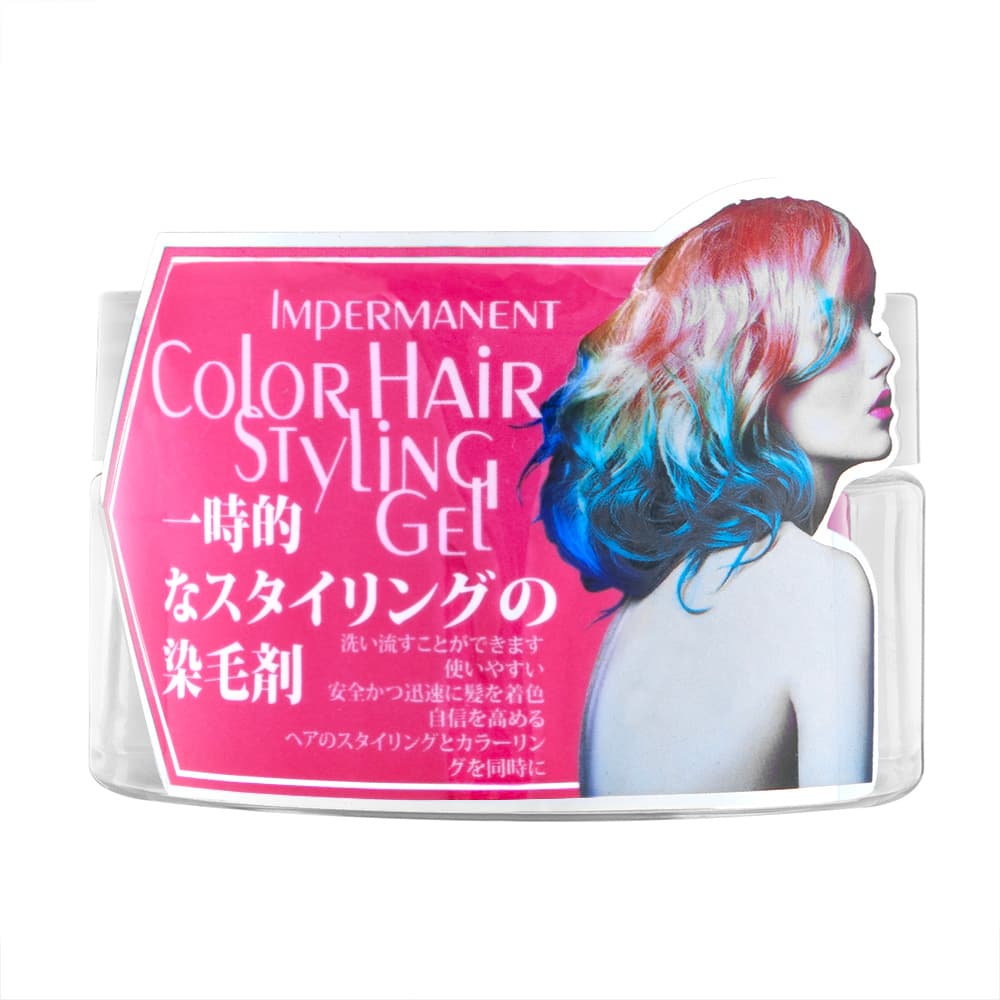 [o'Naomi]インパーマネント カラーヘアスタイリングジェル(マゼンタ) 【1本75g】