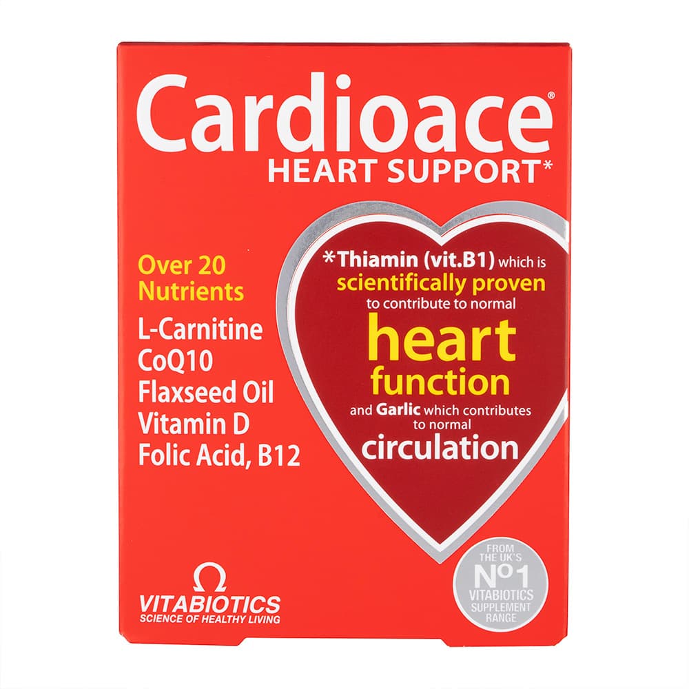 [VITABIOTICS]カーディオエース ハートサポート 【1箱30錠】