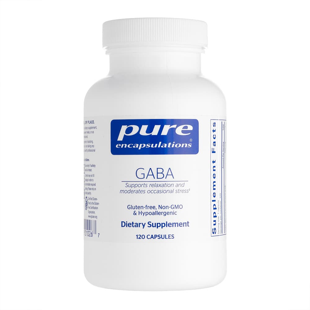 [pure encapsulations]GABA700mg 【1本120カプセル】